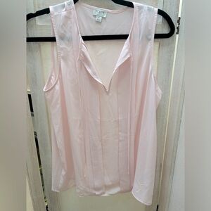 🌺J Crew pale pink dressy tank S 5 for $30